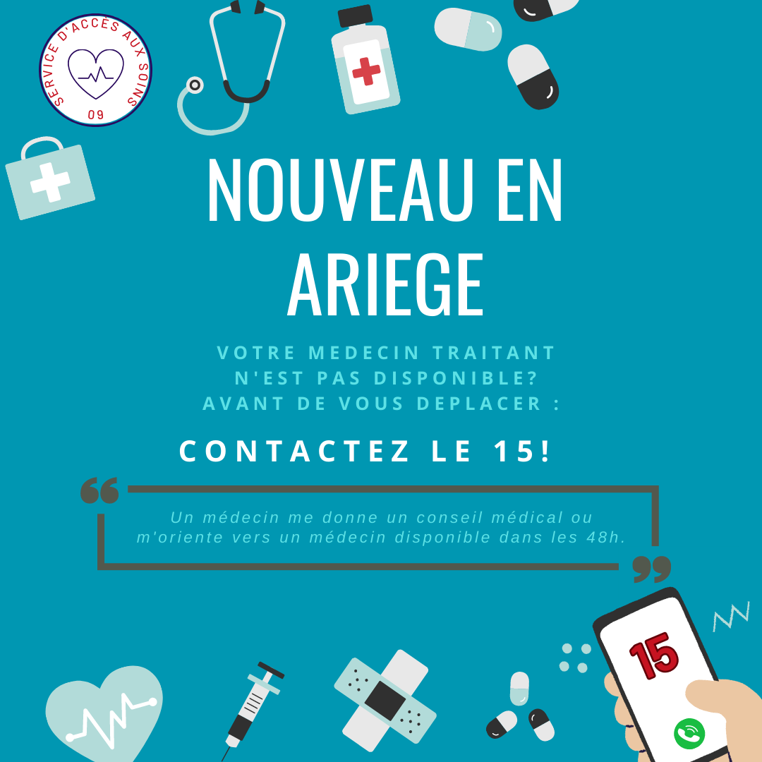 Le Service d’Accès aux Soins : Le bon réflexe à adopter en Ariège
